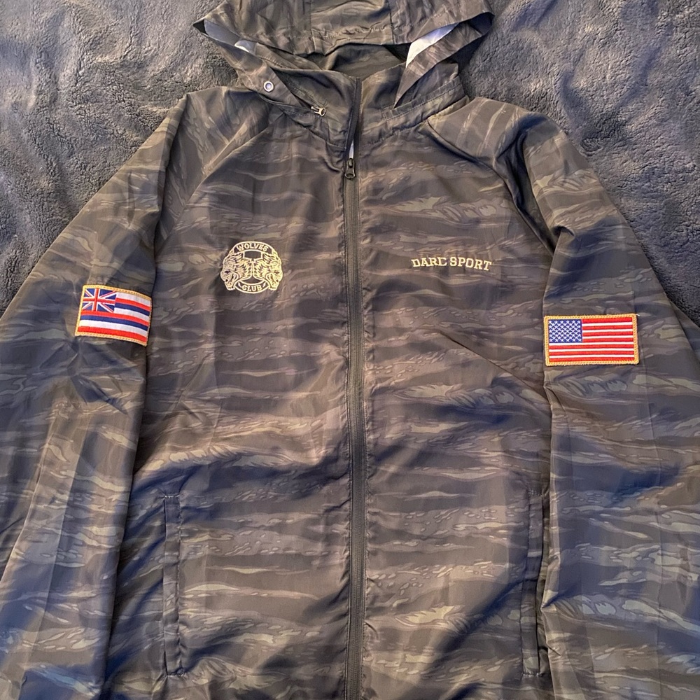 Darc Sport Ohana Wolf Camo Jacket